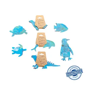 Recycled plastic Galapagos Species magnets