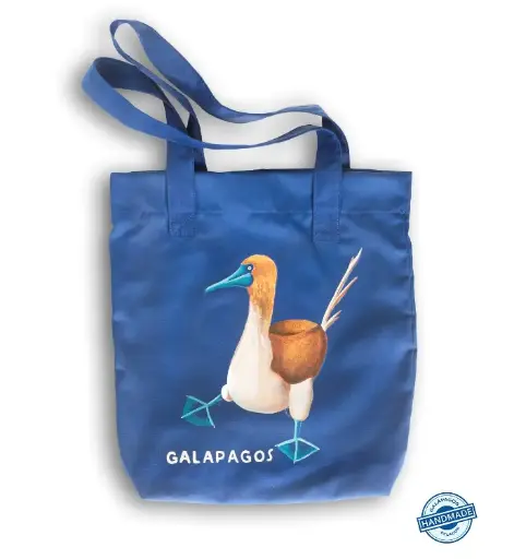 Blue Footed Booby painting Bag